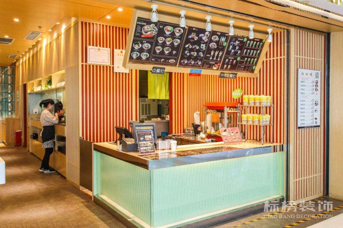 布蘭諾奶茶門店裝修奶茶店裝修公司怎樣選？